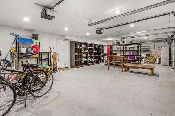 Garage, Interior, Recessed Lighting