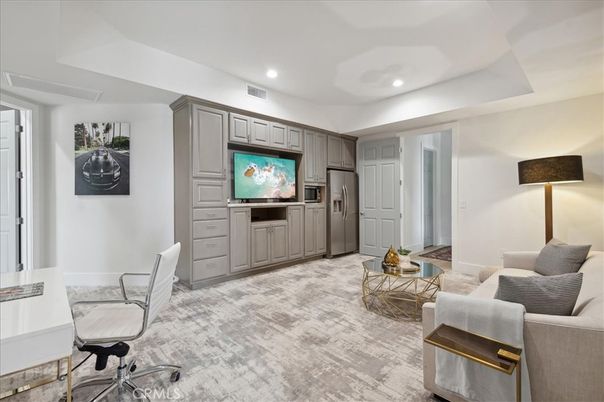 Home Office, Interior, Living room, Recessed Lighting