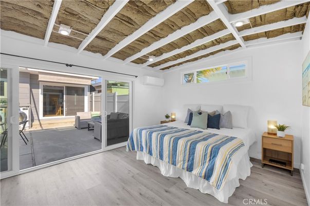 Bedroom, Interior, Wooden Beams, Wood Texture Flooring