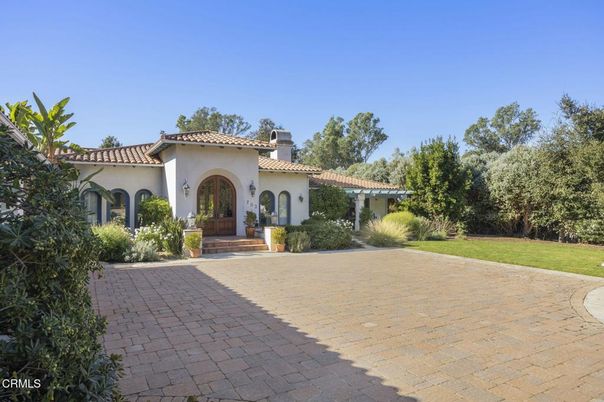 Backyard, Exterior, Facade, Spanish Mediterranean