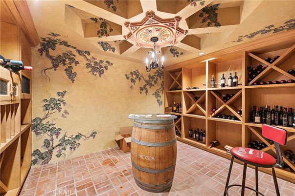 Chandelier, Interior, Wine Storage