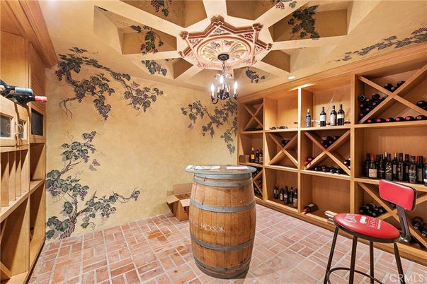 Chandelier, Interior, Wine Storage