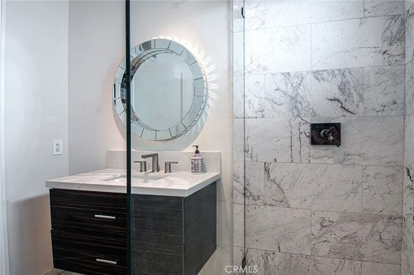Bathroom, Interior, Marble Walls