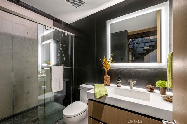 Bathroom, Glass Shower, Interior