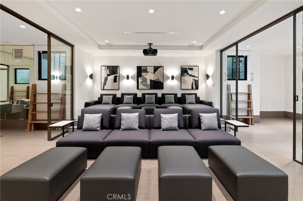 Interior, Recessed Lighting, Theatre Room