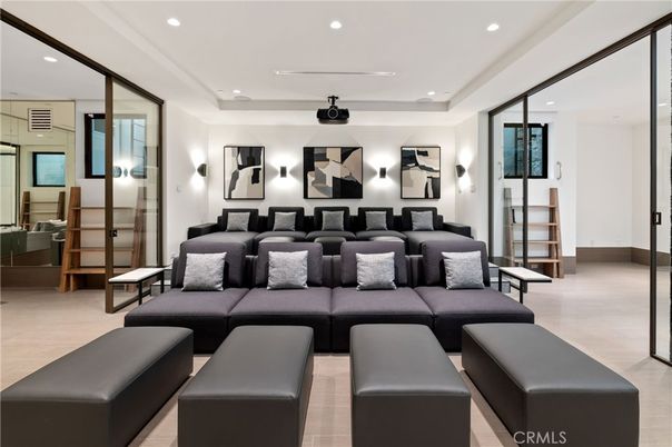 Interior, Recessed Lighting, Theatre Room