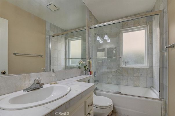 Bathroom, Glass Shower, Interior, Tile Countertops