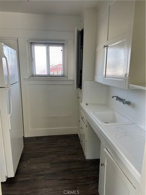 Bathroom, Interior, Tile Countertops, Wood Texture Flooring