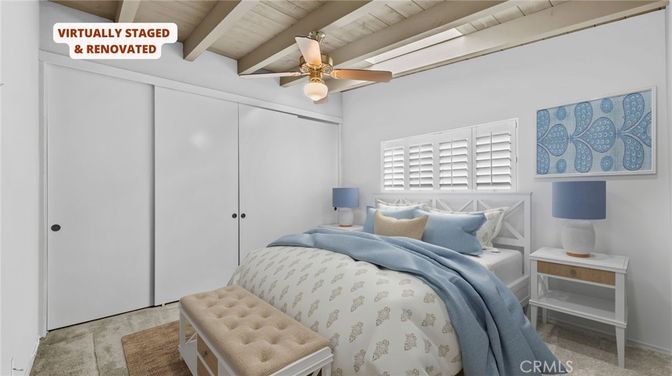 Bedroom, Interior, Wooden Beams, Wooden Ceilings