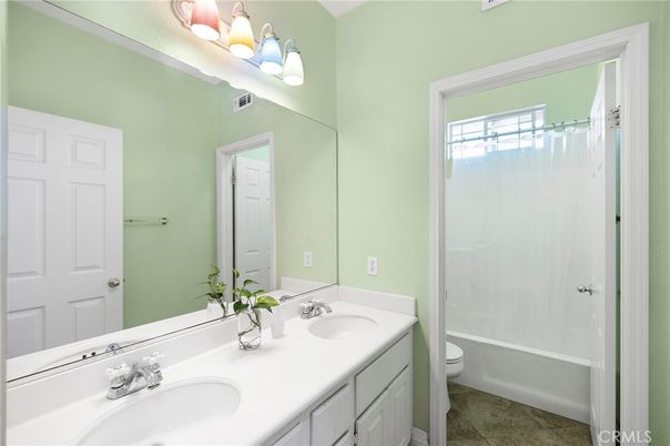 Bathroom, Dual Sink Vanities, Glass Shower, Interior