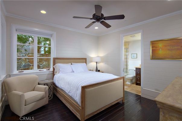 Bathroom, Bedroom, Interior, Recessed Lighting, Wood Texture Flooring