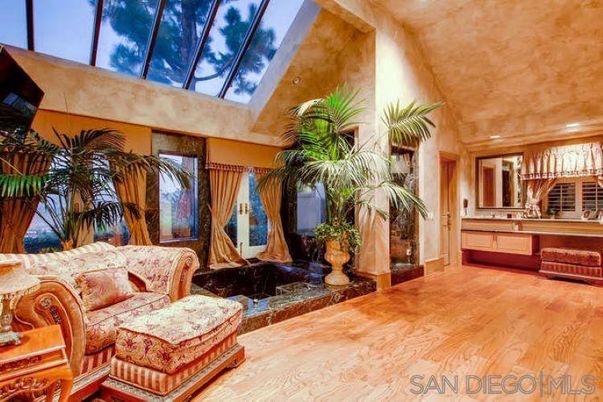 Glass Ceilings, Interior, Living room, Recessed Lighting, Wood Texture Flooring