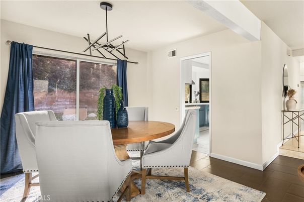 Dining room, Interior, Pendant Lights