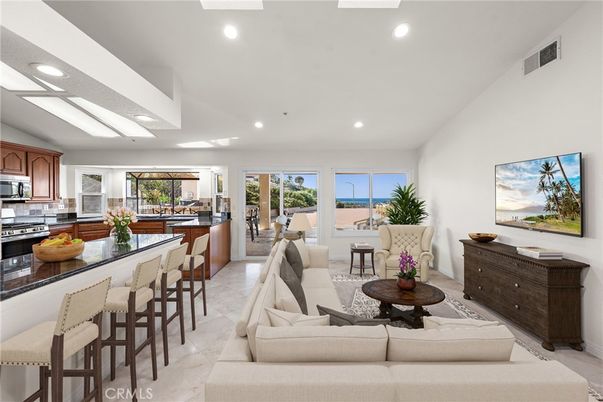 Interior, Kitchen, Living room, Recessed Lighting, Stainless Steel Appliances, Water