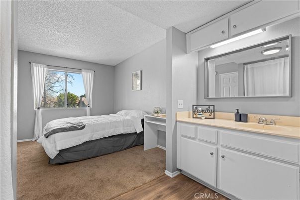 Bathroom, Bedroom, Dual Sink Vanities, Interior, Wood Texture Flooring