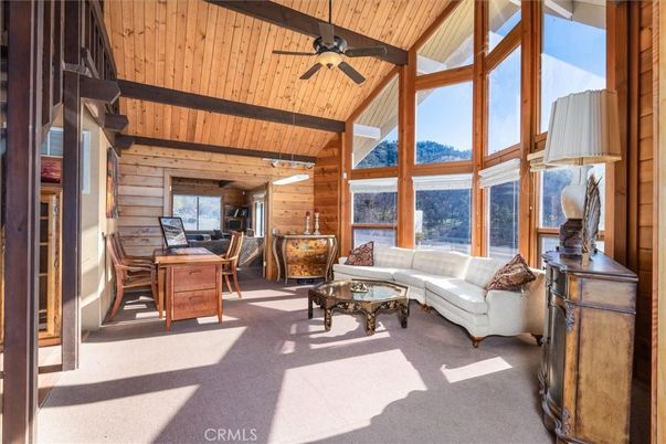 Fireplace, Home Office, Interior, Living room, Wooden Beams, Wooden Ceilings, Wooden Walls