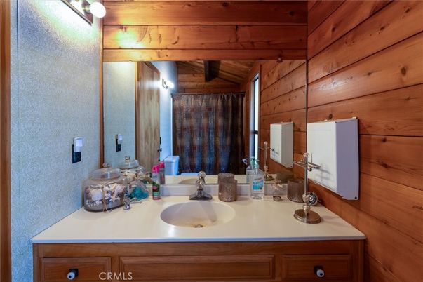 Bathroom, Interior, Wooden Ceilings, Wooden Walls