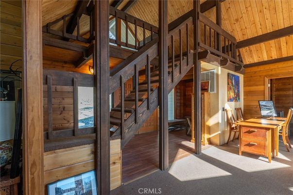 Home Office, Interior, Wooden Beams, Wooden Ceilings, Wooden Walls