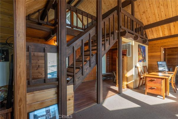 Home Office, Interior, Wooden Beams, Wooden Ceilings, Wooden Walls