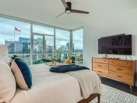 Bedroom, Interior, Water