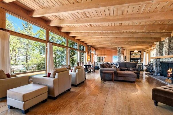 Fireplace, Interior, Living room, Wooden Beams, Wooden Ceilings, Wood Texture Flooring, Wooden Walls