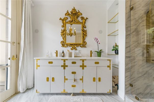 Bathroom, Interior, Marble, Marble Walls