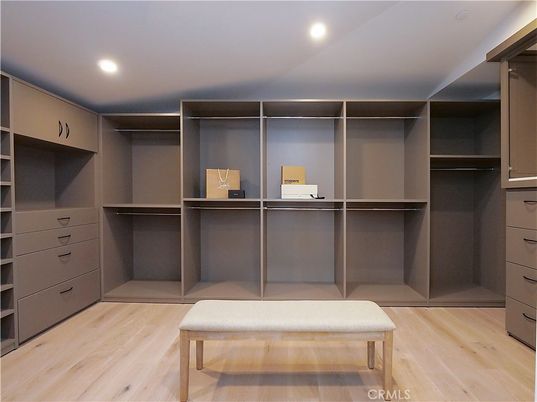 Interior, Recessed Lighting, Walk-in Closets, Wood Texture Flooring