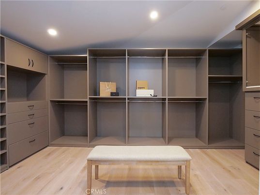 Interior, Recessed Lighting, Walk-in Closets, Wood Texture Flooring
