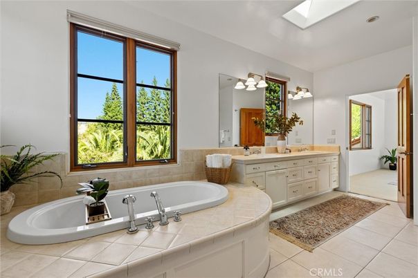 Bathroom, Dual Sink Vanities, Interior, Tile Countertops