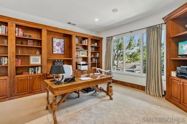Home Office, Interior, Recessed Lighting