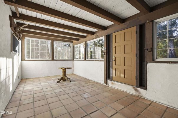 Interior, Wooden Beams