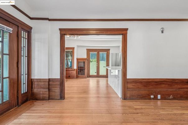Empty room, Interior, Wood Texture Flooring