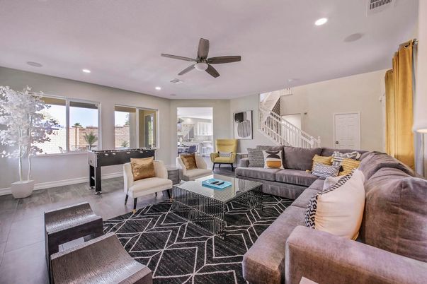 Game Room, Interior, Living room, Recessed Lighting