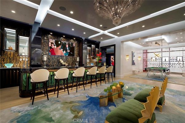 Billiard Table, Game Room, Interior, Recessed Lighting, Wood Texture Flooring