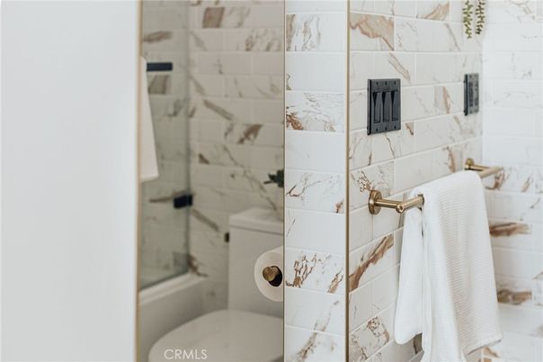 Bathroom, Interior, Marble Walls