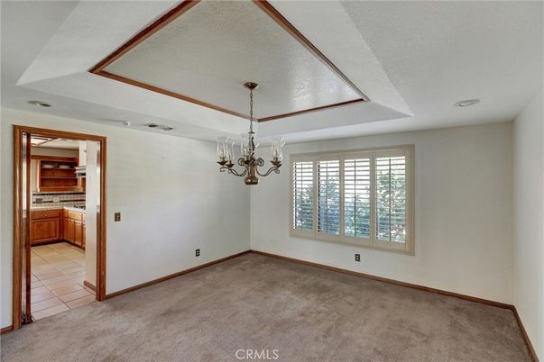 Chandelier, Empty room, Interior
