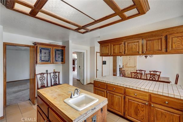 Interior, Kitchen, Tile Countertops