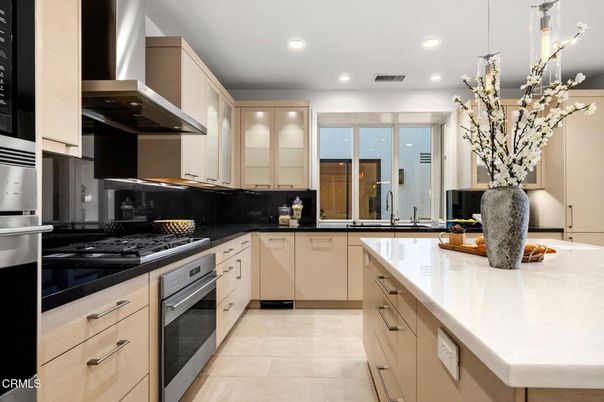 Interior, Kitchen, Recessed Lighting, Stainless Steel Appliances