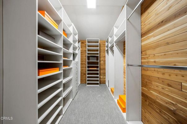Interior, Recessed Lighting, Walk-in Closets, Wooden Walls