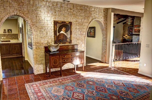 Interior, Stone Walls