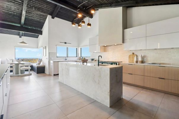 Interior, Kitchen, Pendant Lights, Wooden Ceilings