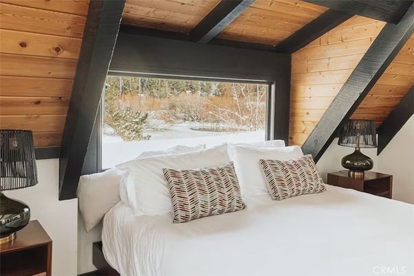 Bedroom, Interior, Wooden Beams, Wooden Ceilings, Wooden Walls