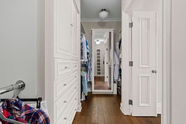 Interior, Walk-in Closets, Wood Texture Flooring