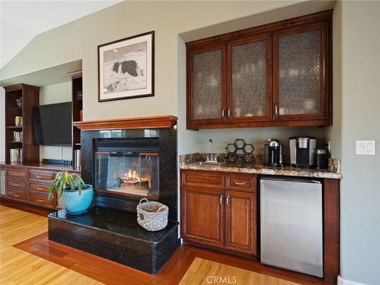 Fireplace, Interior, Wood Texture Flooring