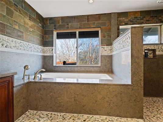 Bathroom, Interior, Stone Walls
