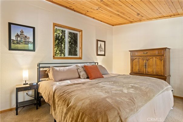 Bedroom, Interior, Wooden Ceilings