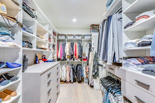 Interior, Recessed Lighting, Walk-in Closets, Wood Texture Flooring