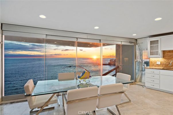 Dining room, Interior, Recessed Lighting, Water