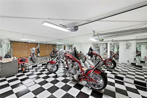 Garage, Interior, Recessed Lighting