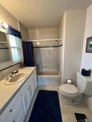 Bathroom, Dual Sink Vanities, Interior, Tile Countertops